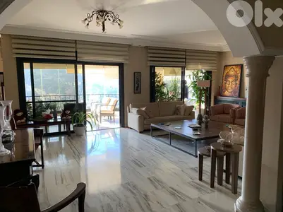 HIGH-END FULLY FURNISHED APARTMENT FOR RENT IN RABIEH,رابية (RAR-114)