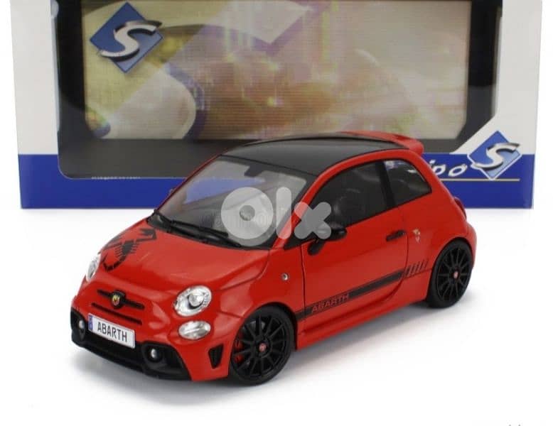Fiat Abarth 595 (2022) diecast car model 1;18. 0