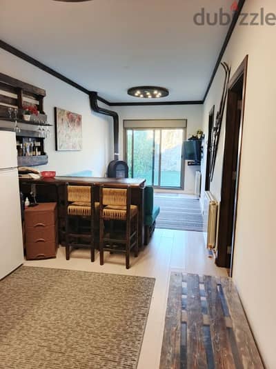 Chalet for rent in Zaarour club with 55m garden