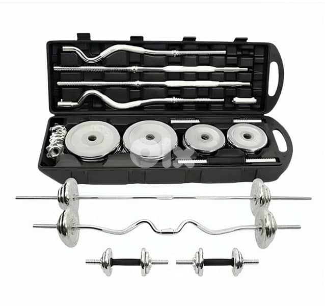 set dumbells 55 kg 0
