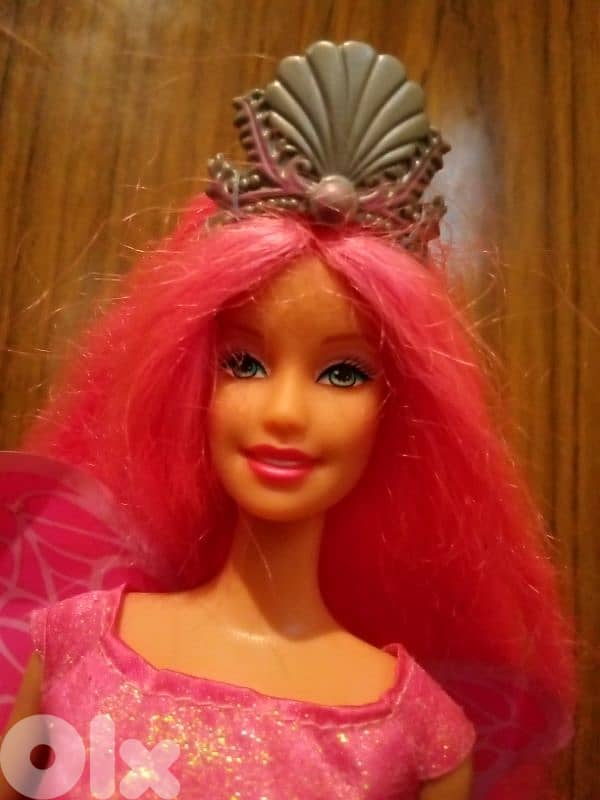 Barbie BUTTERFLY QUEEN OOAK Mattel As new doll flexi legs long hair 1