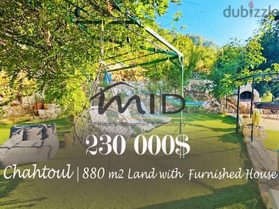 Chahtoul | Charming Stand Alone Home | 880m² Land | Perfect Investment