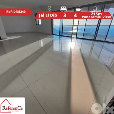 Luxurious Apartment for Sale in Jal El Dib شقة فخمة رائعة للبيع في جل