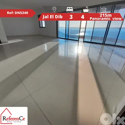 Luxurious Apartment for Sale in Jal El Dib شقة فخمة رائعة للبيع في جل