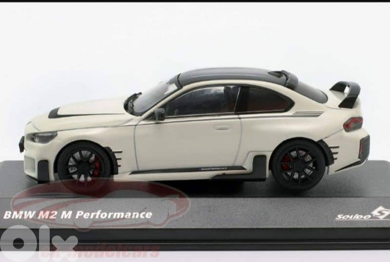 BMW M2 M Performance (G87) diecast car model 1;43. 2