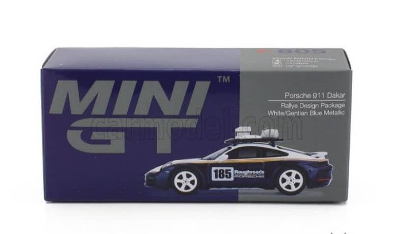 Porsche 911 (992) Rally Dakar diecast car model 1;64. 3