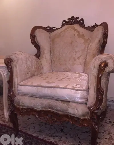 صالون حفر اوروبي خشب الزان صالون حفر اوروبي خشب الزان