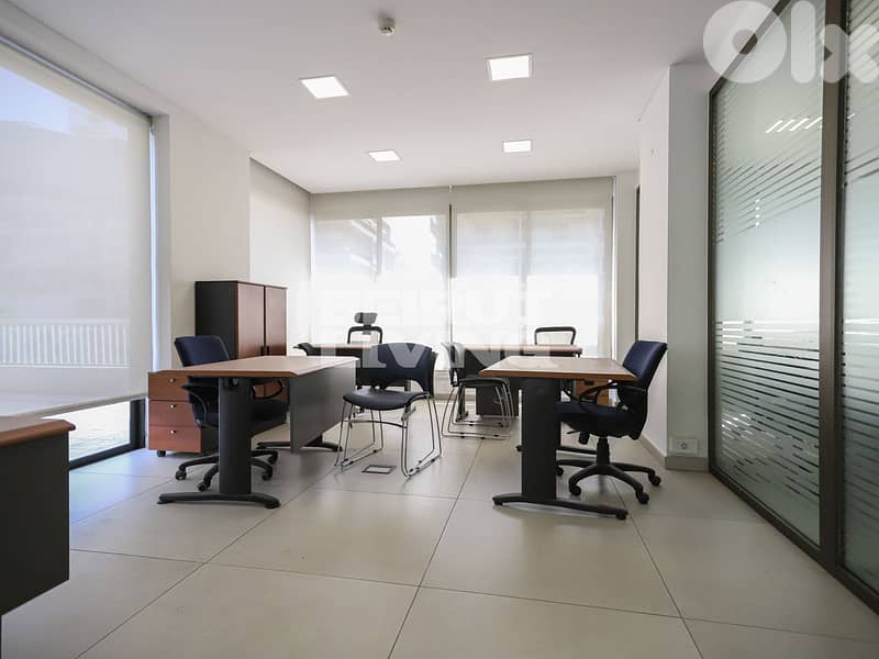 Spacious Equipped Office | Ready to Move In | Terrace 0