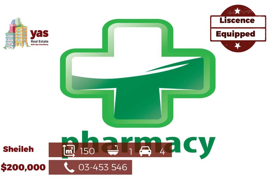 Sheileh 150m2 | Pharmacy | License | Equipped | Prime Location | BA 0