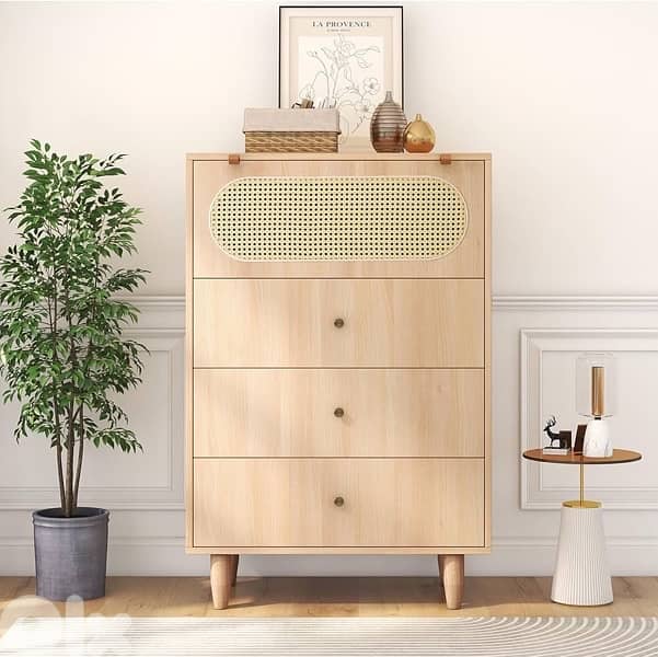 BOHO cabinet Rattan style 0