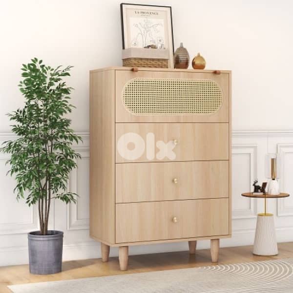 BOHO cabinet Rattan style 7