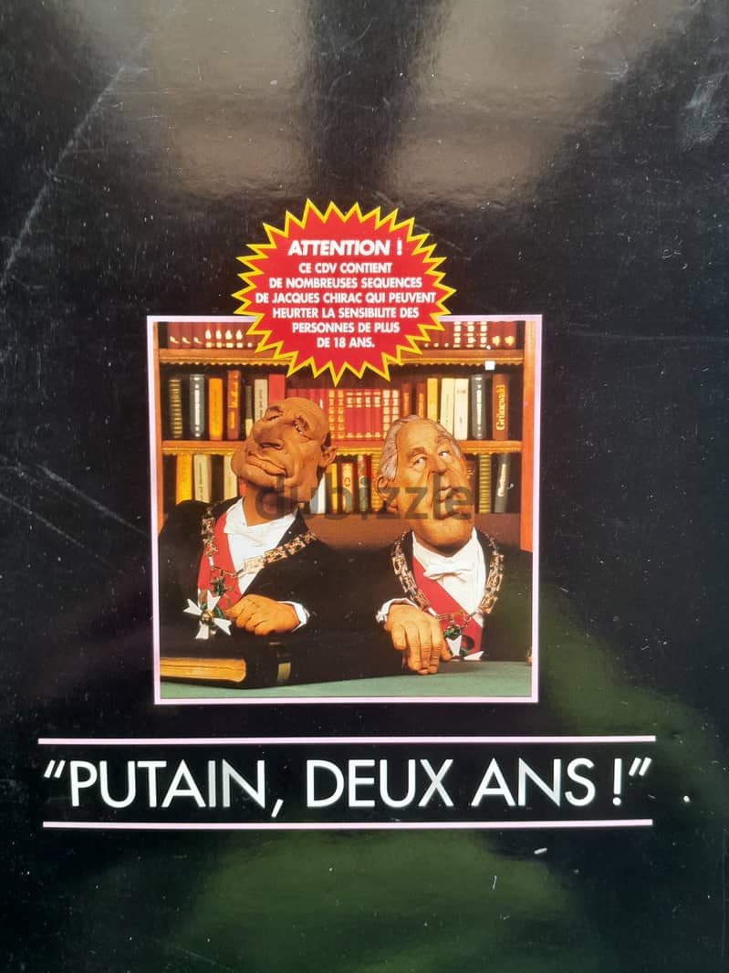 Laser Disc "Les Guignols de l'Info" Vol. 5 & 6 - Canal + Video 1994 0