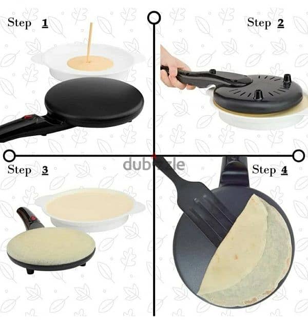 Electrical Crepe maker 4