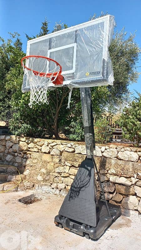 Now 425$ was 590$ movable basketball hoop (140x80cm)) 0