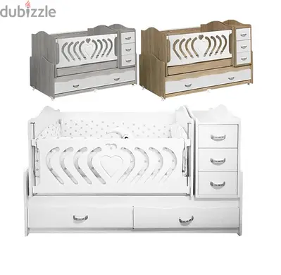 تخت بيبي خشب تركي Baby Bed