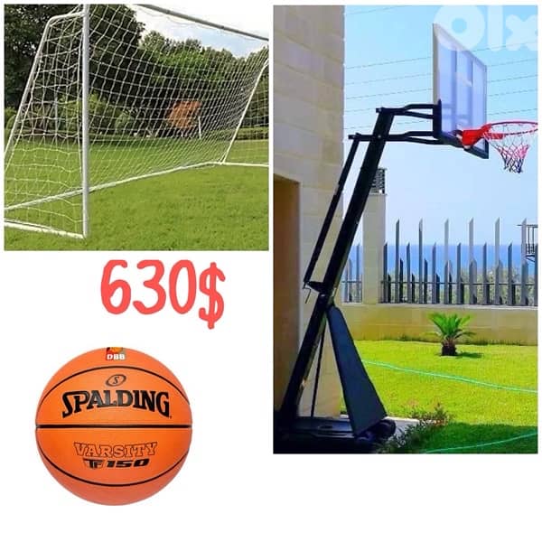 Basketball hoop / Mini football 0