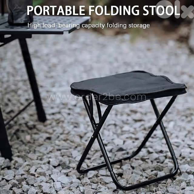 Pocket-Sized Camping Chair with Carry Bag – Ideal for Hiking & Picnics 2