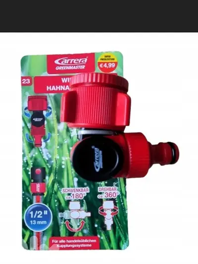 Carrera adjustable angle tap connector
