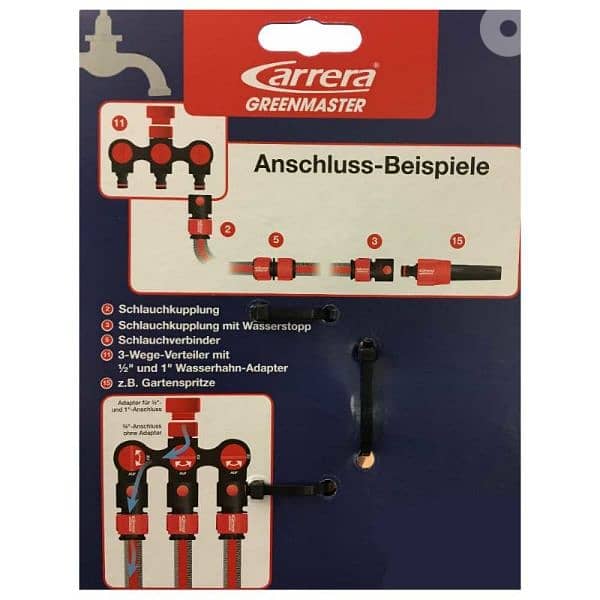 Carrera watering 3 way distributor 2