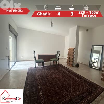 Apartment with Terraces in Ghadir شقة مع تراس في غدير