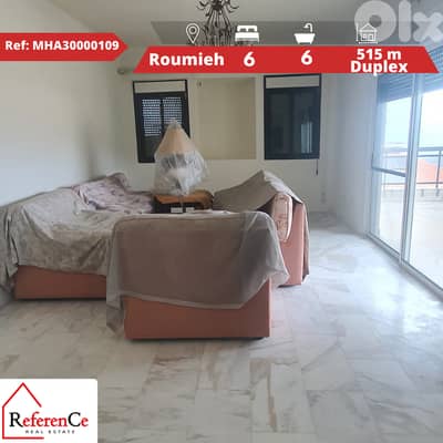 Catchy duplex for sale in Roumieh دوبلكس  في روميه