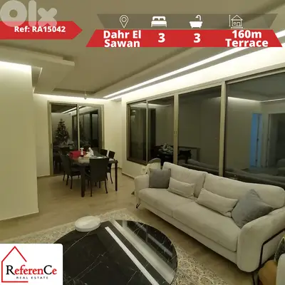 spacious apartment in Dahr El Sawan شقة للبيع ظهر الصوان