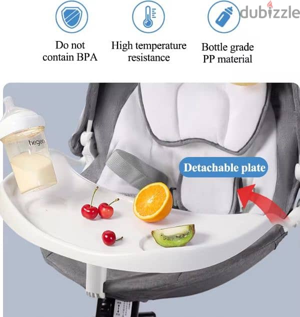Multifunctional baby rocking chair 4