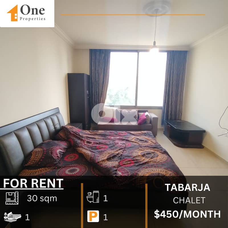 CHALET FOR RENT IN TABARJA 0