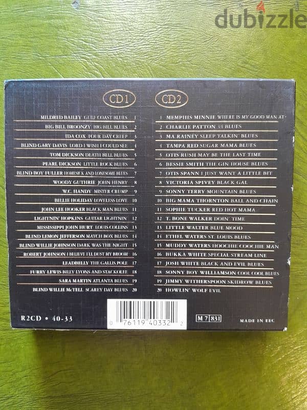 Blues Various The Ultimate Encylopedia Of American Blues Classics 2xCD 2