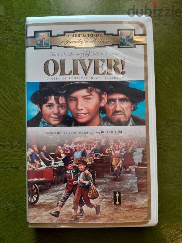 VINTAGE Oliver (VHS,1998,30th Tribute Edition Clam Shell Duracase 0