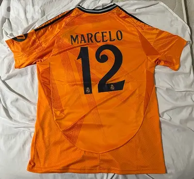 Real madrid THIRD jersey 24/25 Marcelo celebration