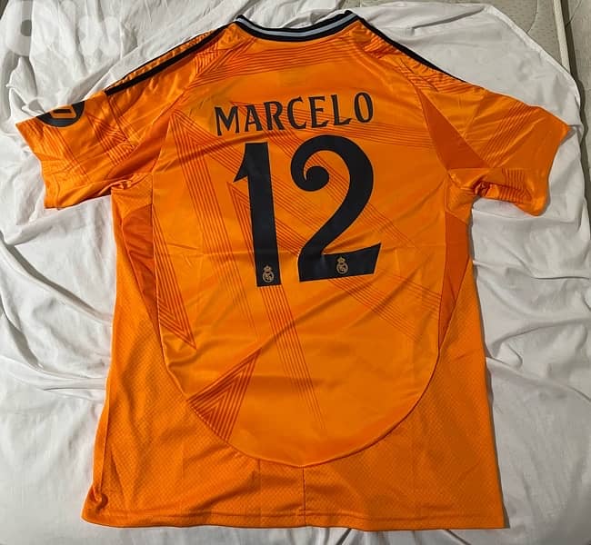Real madrid THIRD jersey 24/25 Marcelo celebration 0