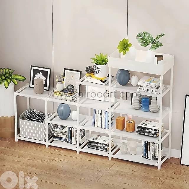 Multi-Tier Shoe Rack – 4 or 5-Layer Organizer for Small Spaces, Dorms 1