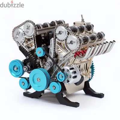 TECHING V8 Engine Model Story Origin