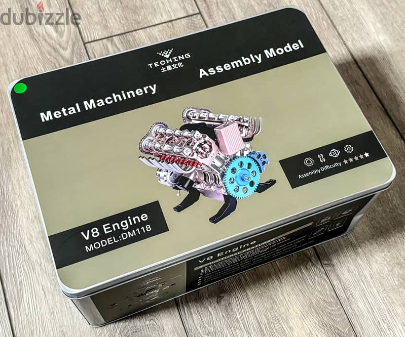 TECHING V8 Engine Model Story Origin 2