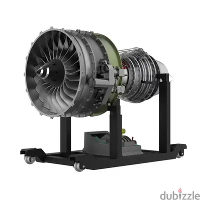Aircraft Jet Engine Model Engine
