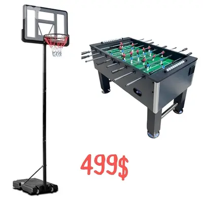 Basketball hoop + Babyfoot
