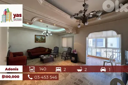 Adonis 140m2 | Well Maintained | Decorated | Prime Location | EL/CHN |