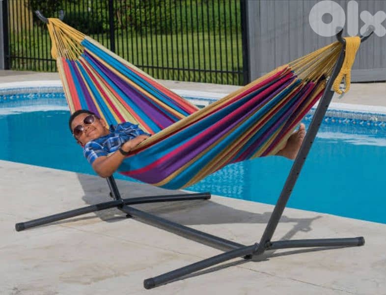 Now 50$ was 80$ hammock + stand 0