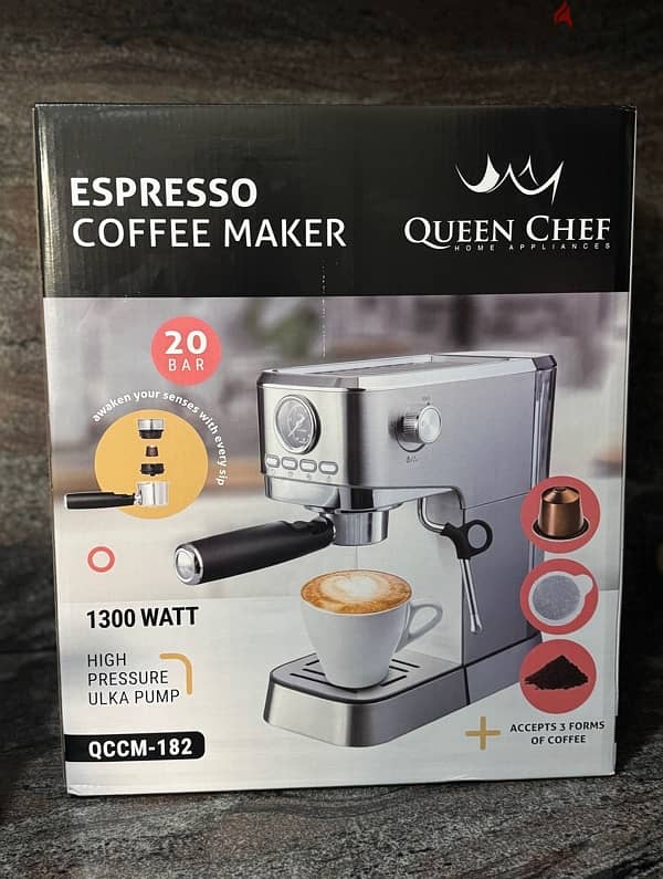 Queenchef Espresso Coffee maker 0