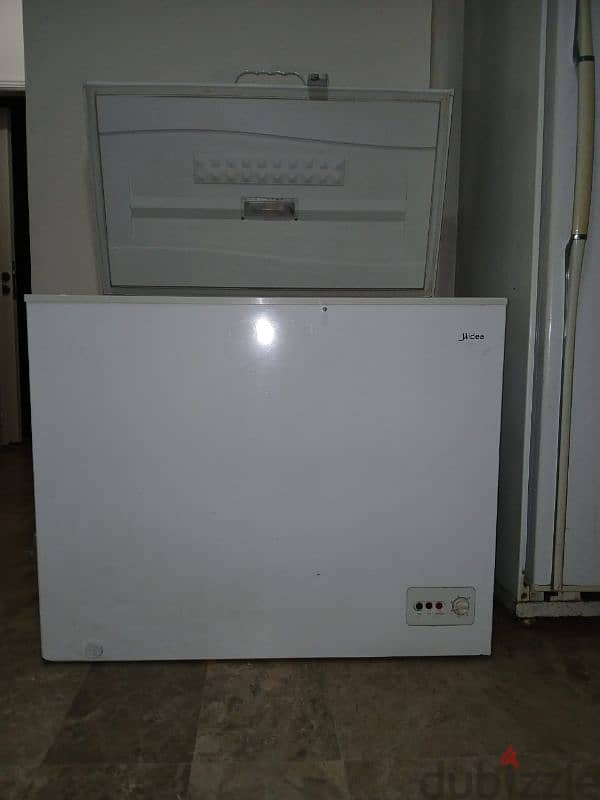Freezer فريزر تلاجة باب قلاب 7