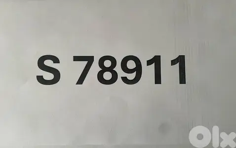5-digit plate number for Porsche lovers