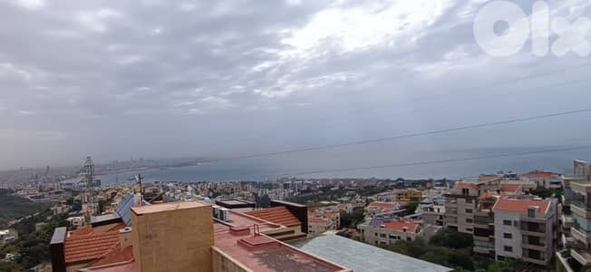 270 Sqm | Prime Location Apartment For Rent In Awkar | Sea View
