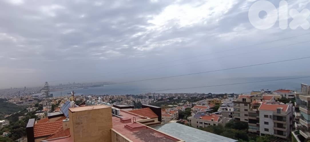 270 Sqm | Prime Location Apartment For Rent In Awkar | Sea View 0