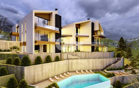 zaarour luxury chalet with garden &shared pool, payment facility #6604