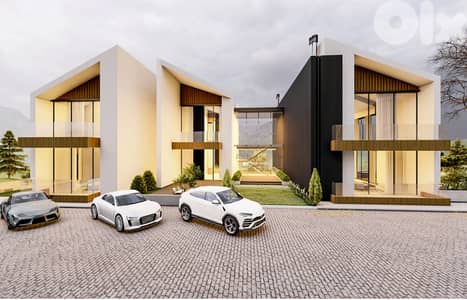 zaarour luxury chalet with garden &shared pool, payment facility #6604
