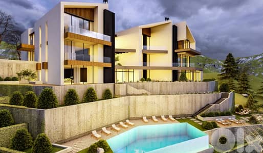 zaarour luxury chalets with shared pool, payment facility #6605
