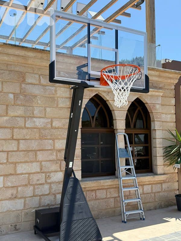 475$ only for (2 items)hammock + movable hoop basketball 2