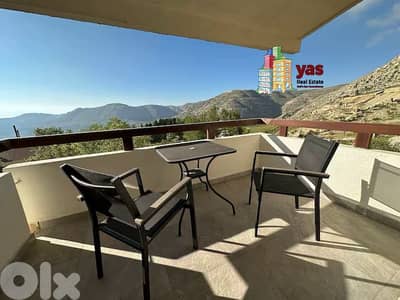 Ouyoun El Siman 70m2 | Furnished Chalet | Open View | Calm Area | DA