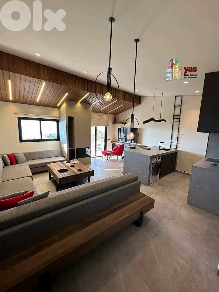 Ouyoun El Siman 70m2 | Furnished Chalet | Open View | Calm Area | DA 3